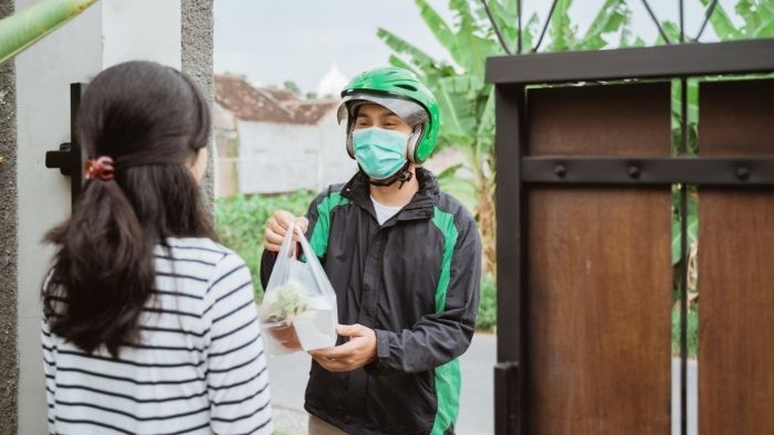 Delivery worker